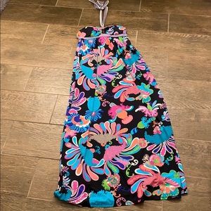 Trina Turk halter swim dress